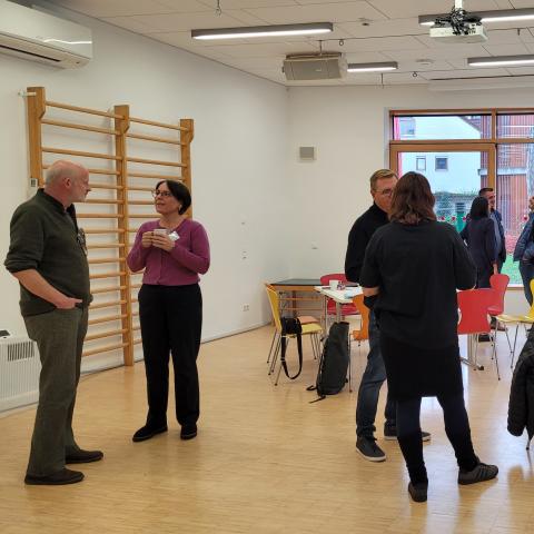 Ankommen beim Sozialpolitischen Forum