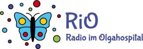 Radio RiO Logo: ein bunter Schmetterling
