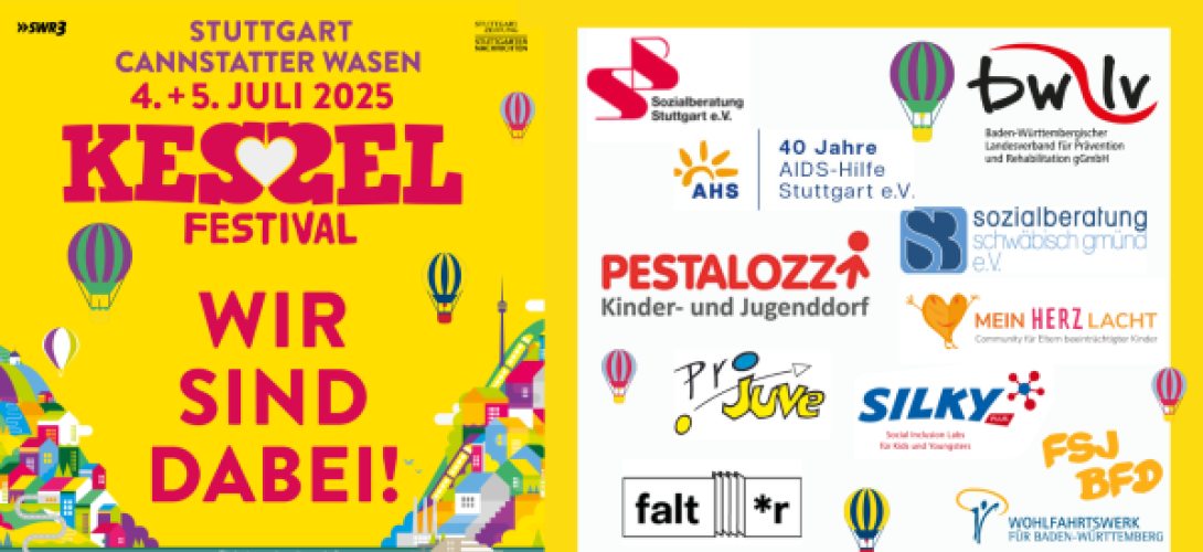 Kessel Festival 2025 mit den Logos der teilnehmenden Organisationen